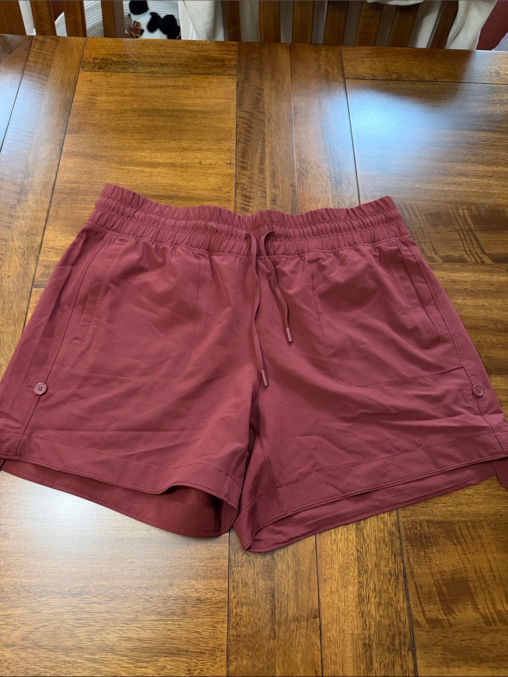 90 Degree By Reflex Women's Elastic Waist Athletic Shorts
